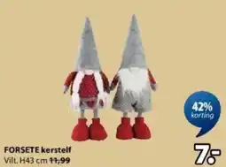 Jysk Forsete Kerstelf aanbieding