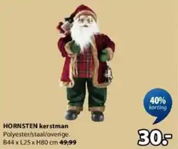 Jysk Hornsten Kerstman aanbieding