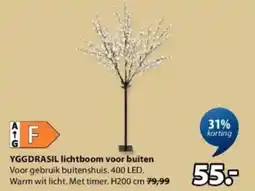 Jysk Yggdrasil Lichtboom aanbieding