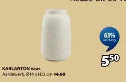 Jysk Karlanton Vaas aanbieding