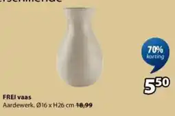 Jysk Frei Vaas aanbieding
