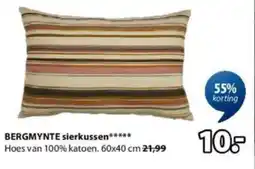 Jysk Bergmynte Sierkussen aanbieding