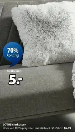 Jysk Lotus Sierkussen aanbieding