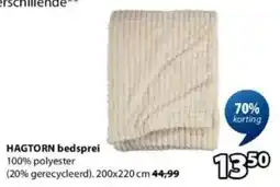 Jysk Hagtorn Bedsprei aanbieding