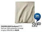 Jysk Fagerklokke Bedsprei aanbieding