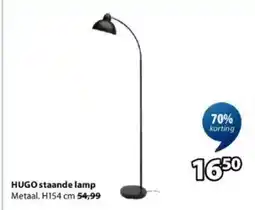 Jysk Hugo staande lamp aanbieding