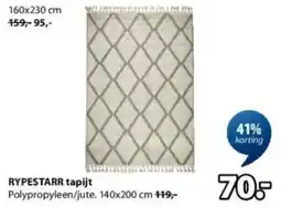 Jysk Rypestarr Tapijt aanbieding