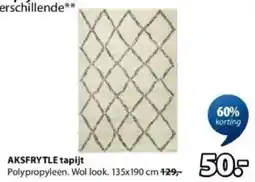 Jysk Aksfrytle Tapijt aanbieding