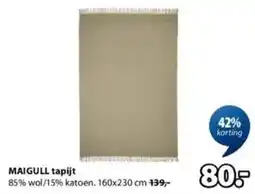 Jysk Maigull Tapijt aanbieding