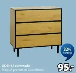 Jysk Odense commode aanbieding