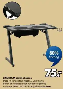 Jysk Lindholm gaming bureau aanbieding
