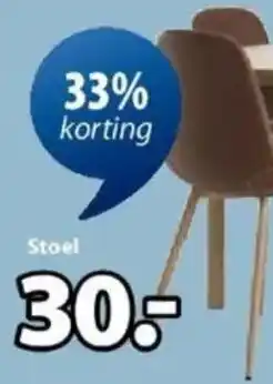 Jysk Jonstrup Stoel aanbieding