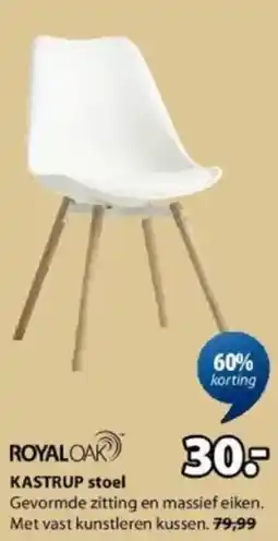 Jysk Royal Oak Kastrup Stoel aanbieding