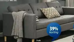 Jysk Falslev Zitbank 3 ziits aanbieding