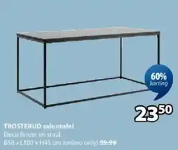 Jysk Trosterud salontafel aanbieding