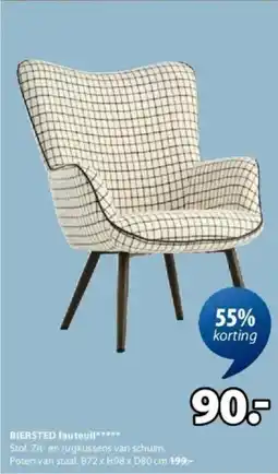 Jysk Biersted Fauteuil aanbieding