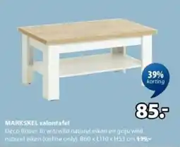 Jysk Markskel salontafel aanbieding