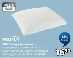 Jysk Stryn Traagschuimkussen aanbieding