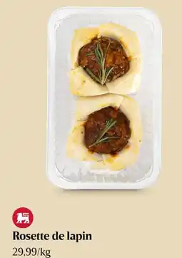 Delhaize Rosette de lapin aanbieding