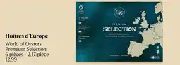 Delhaize World of Oysters Huîtres d'Europe aanbieding