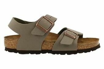 Berca Shoes Birkenstock Sandaal Jongens New York Stone - Taupe aanbieding