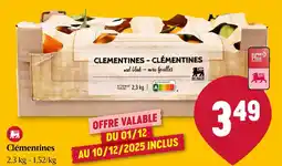 Delhaize Clémentines aanbieding