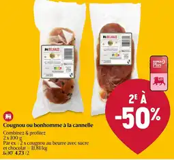Delhaize Cougnou ou bonhomme à la cannelle aanbieding