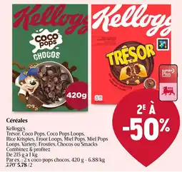 Delhaize Kellogg's Céréales aanbieding