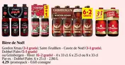 Delhaize Bière de Noël aanbieding