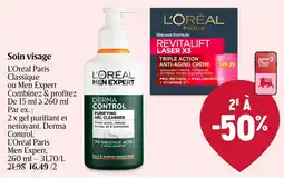 Delhaize L'Oréal Paris ou Men Expert Soin visage aanbieding