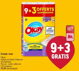 Delhaize Okay Essuie-tout Adapt ou Série Collector aanbieding