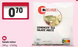 Delhaize Salade mixte aanbieding
