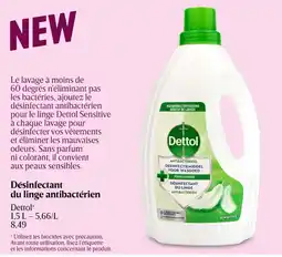 Delhaize Dettol Désinfectant du linge antibactérien aanbieding