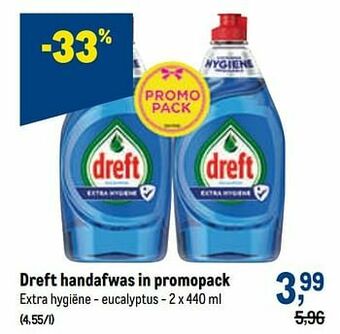 Makro Dreft handafwas aanbieding