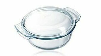 Makro Pyrex Ovenschotel met deksel Rond 1,5 l aanbieding