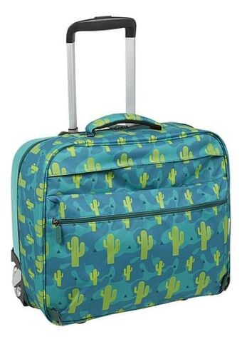 Dreamland Kangourou trolley-boekentas Cactus 44 cm aanbieding