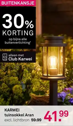 Karwei Karwei Tuinsokkel Aran aanbieding