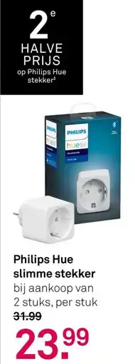 Karwei Philips Hue Slimme Stekker aanbieding