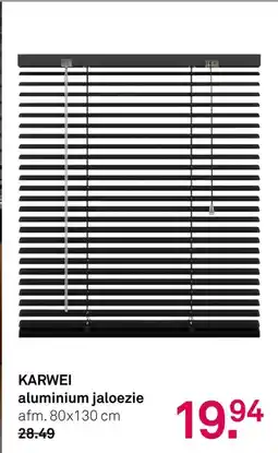 Karwei Karwei Aluminium Jaloezie aanbieding