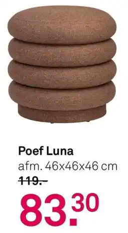 Karwei Poef Luna aanbieding