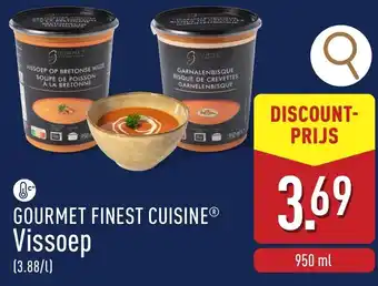 Gourmet finest cuisine vissoep