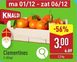 ALDI Clementines aanbieding