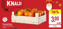 ALDI Clementines aanbieding