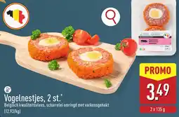 ALDI Vogelnestjes aanbieding