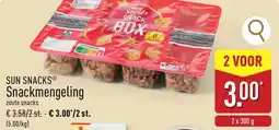 ALDI Sun snacks snackmengeling aanbieding