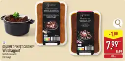 ALDI Gourmet finest cuisine wildragout aanbieding