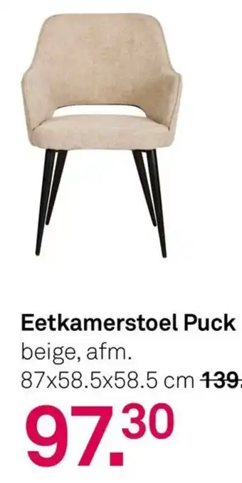 Karwei Eetkamerstoel Puck aanbieding