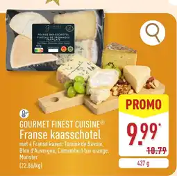 ALDI Gourmet finest cuisine franse kaasschotel aanbieding