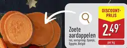 ALDI Zoete aardappelen aanbieding