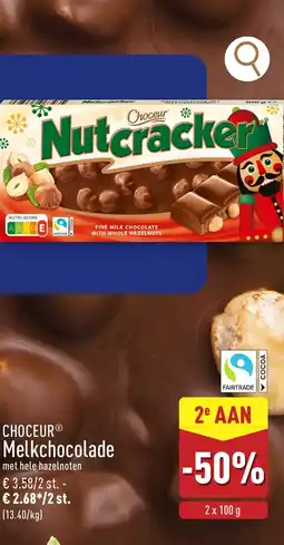 ALDI Choceur melkchocolade aanbieding